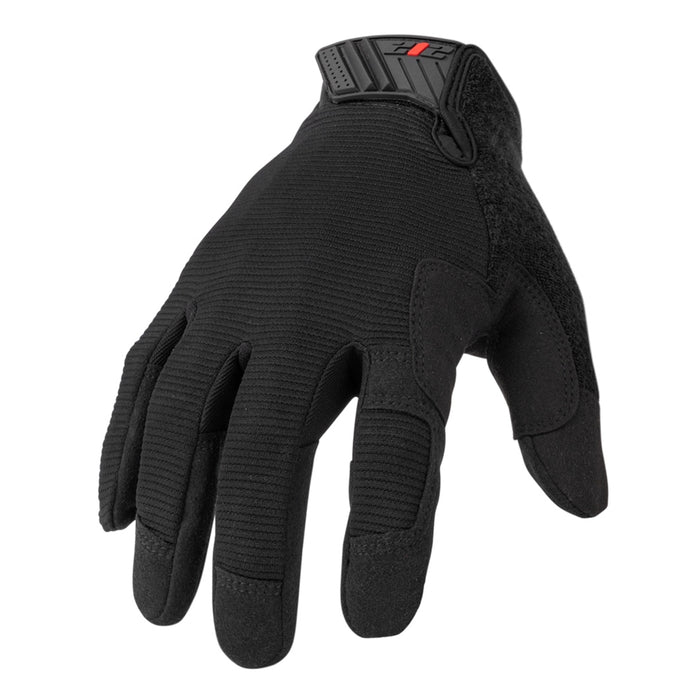 Touchscreen Compatible Mechanic Gloves in Black