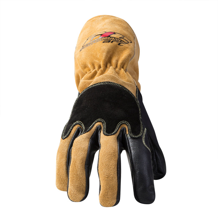 ARC Premium TIG Welding Gloves in Brown and Black