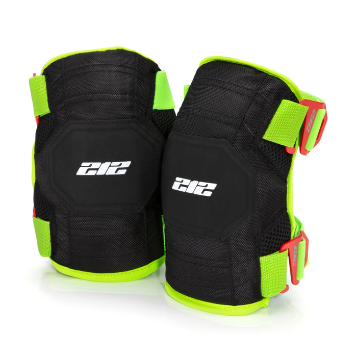 Breathable Mesh Gel Core Foam Knee Pads with Hi-Viz Straps