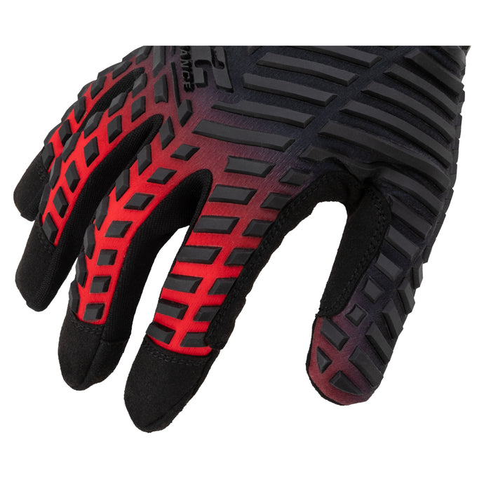 High Abrasion Resistant Utility Pro Work Gloves in Red, Gray, and Black