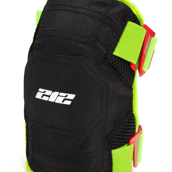 Breathable Mesh Gel Core Foam Knee Pads with Hi-Viz Straps