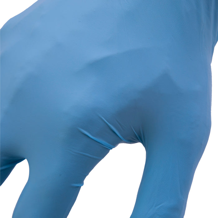 Disposable 4mil Blue Nitrile Gloves (Latex Free) (100 Count Box)