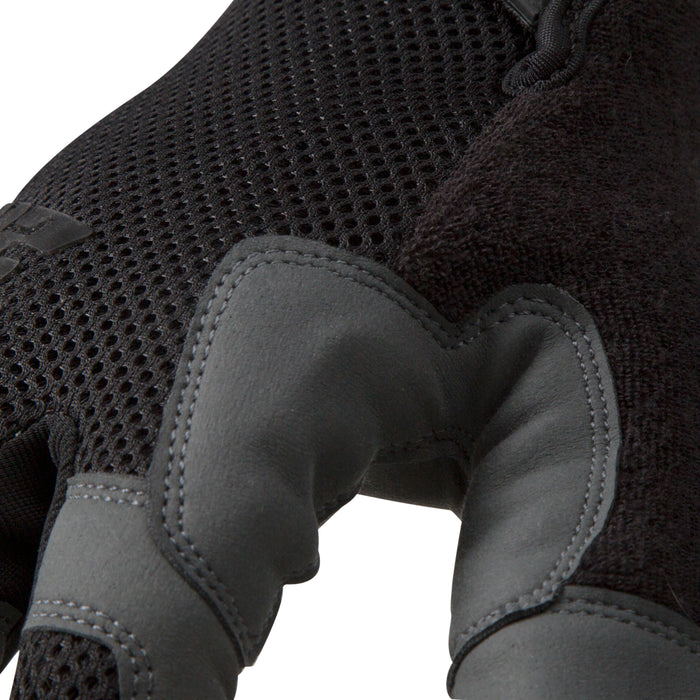 Cut Resistant High Abrasion Air Mesh Touch Gloves in Black (EN Level 3)