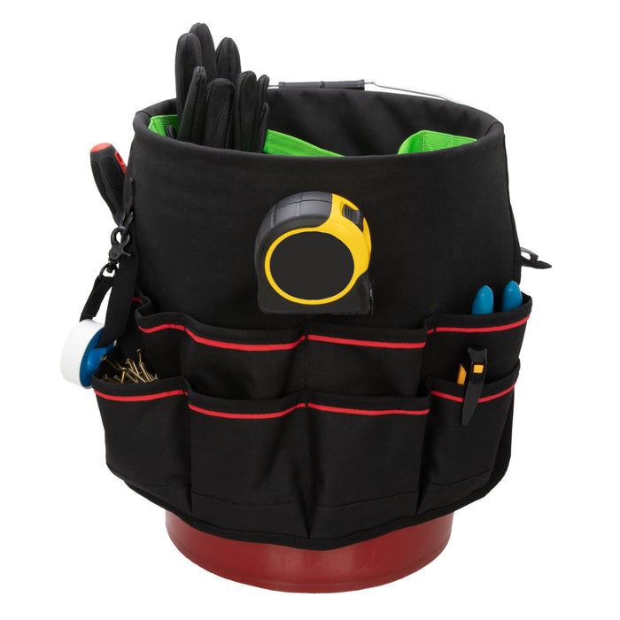 29-Pocket 5-Gallon Bucket Tool Organizer