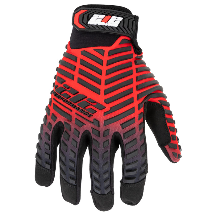 High Abrasion Resistant Utility Pro Work Gloves in Red, Gray, and Black