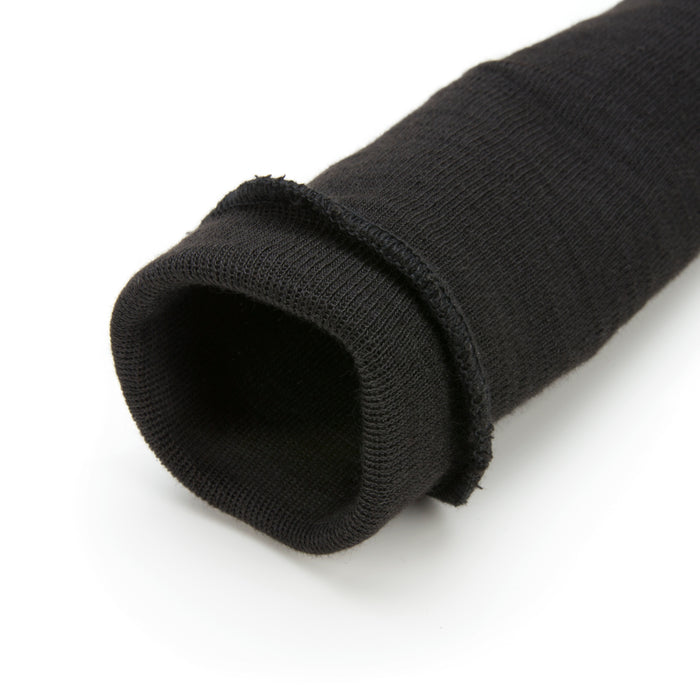 A4 Cut Resistant Liquid Repelling Double Layer Safety Sleeves made with DuPont™ Kevlar® fiber (1-Pair, Black)