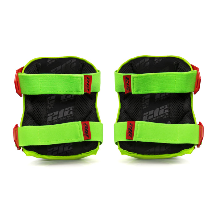 Breathable Mesh Gel Core Foam Knee Pads with Hi-Viz Straps