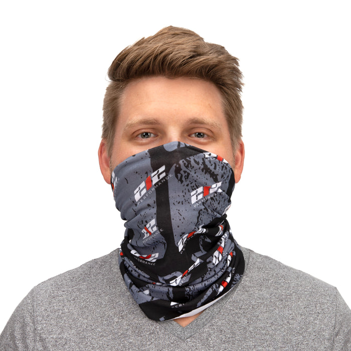 Protective Neck Gaiter and Particulate Filtering Face Cover with 212 Pattern Print