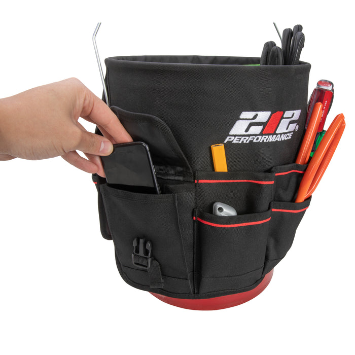 29-Pocket 5-Gallon Bucket Tool Organizer