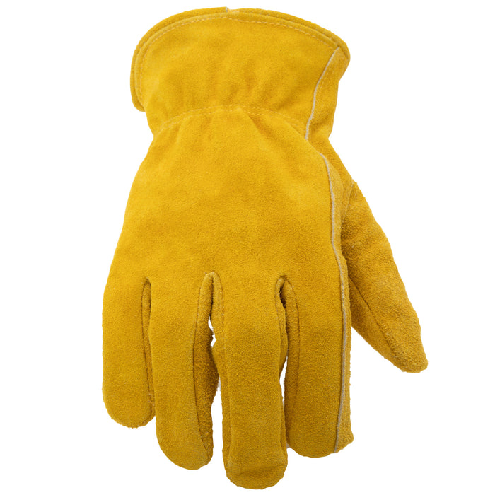 Southwire Large Gold Leather Electrical Repair Gloves, (1-Pair) in
